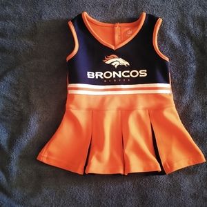 Broncos cheerleading dress